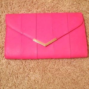 Oversizsd Pink Clutch Bag